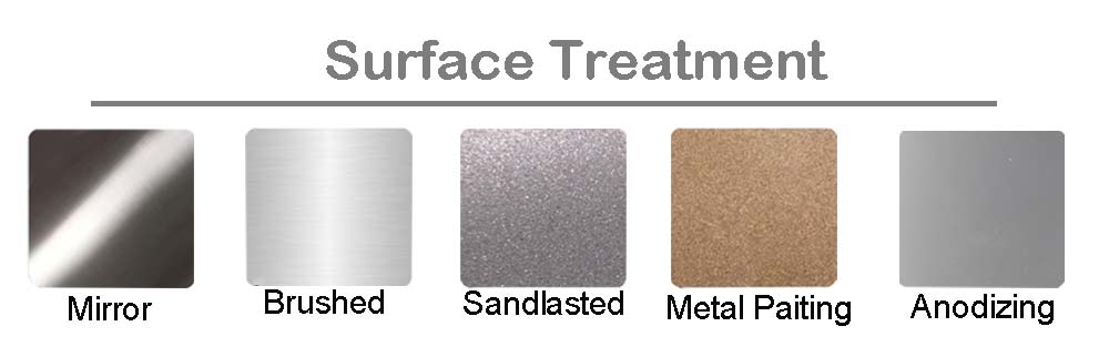 mill finish anodized brushed aluminum sheet comparison