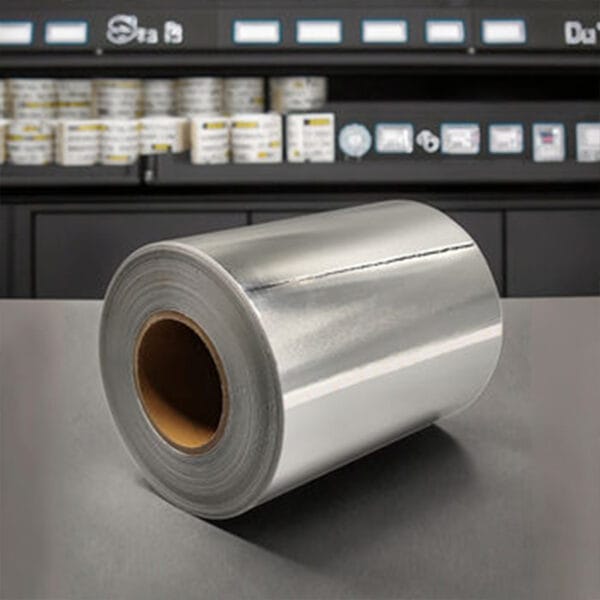Single sided smooth aluminum foil