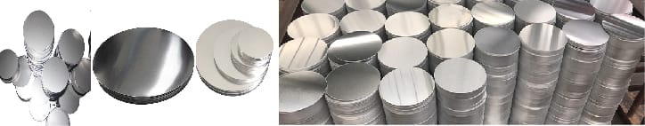 Aluminum disks 