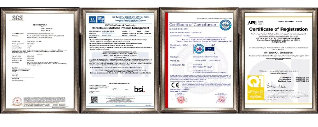 Quality Standards and Inspection Documents