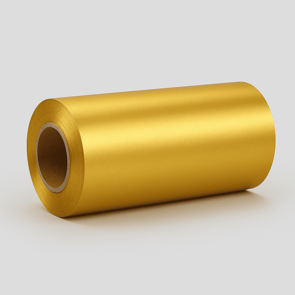 Gold Aluminium foil