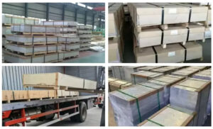 export packaging for aluminum sheet and plate