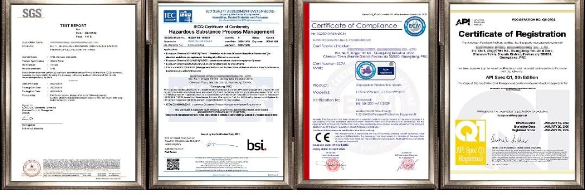 Our Certifications & Quality Assurance